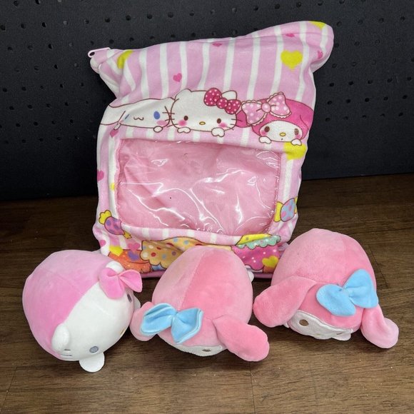 Sanrio Other - Sanrio Hello Kitty Pink Stuffable Pillow 3‎ Mini Inserts Roll